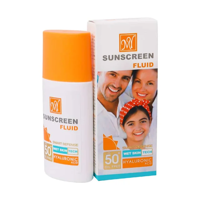 کرم ضد آفتاب فلوئید مای مدل هیالورونیک اسید SPF 50 حجم ۵۰ میلی لیتر