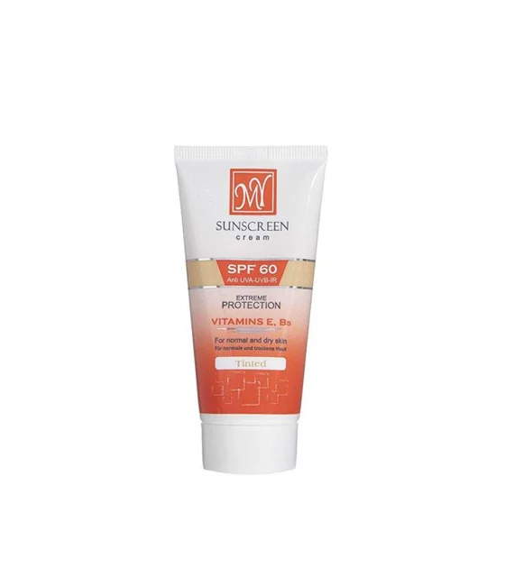 کرم ضدافتاب رنگی مای SPF 60 مدل Tinted مناسب انواع پوست حجم ۵۰ میلی لیتر